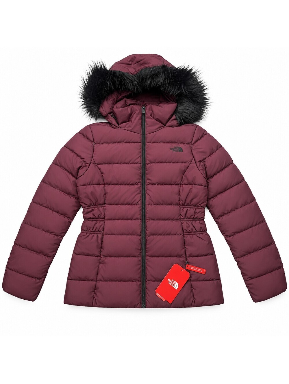 The North Face Women’s Gotham Jacket II Small Deep Garnet Red 550 Down NWT